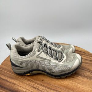 Merrell Siren Edge 3 Shoes Womens 10 Bege Trail Running Hiking Comfort Walking